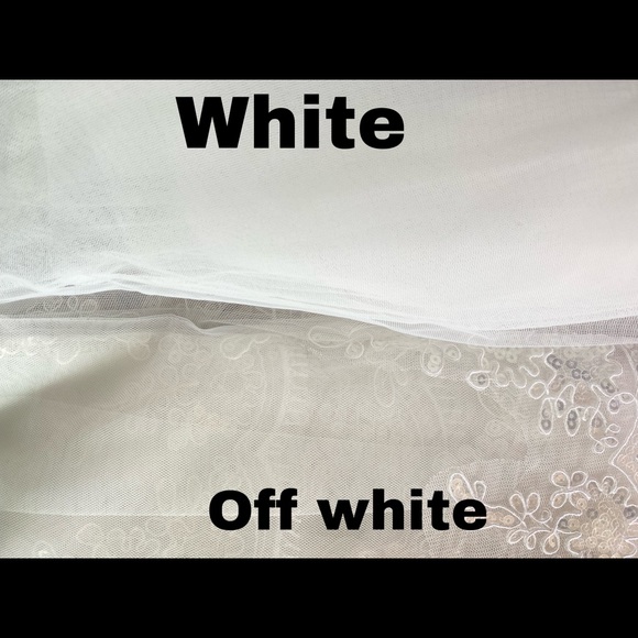 Two - tier wedding veil classic style - Picture 10 of 10